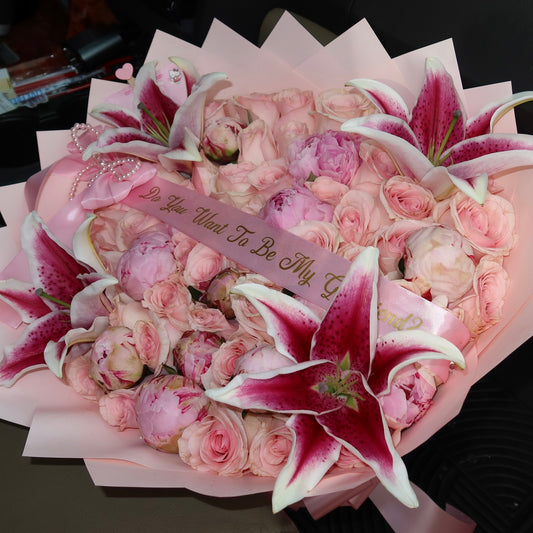 Peonies & Lilies