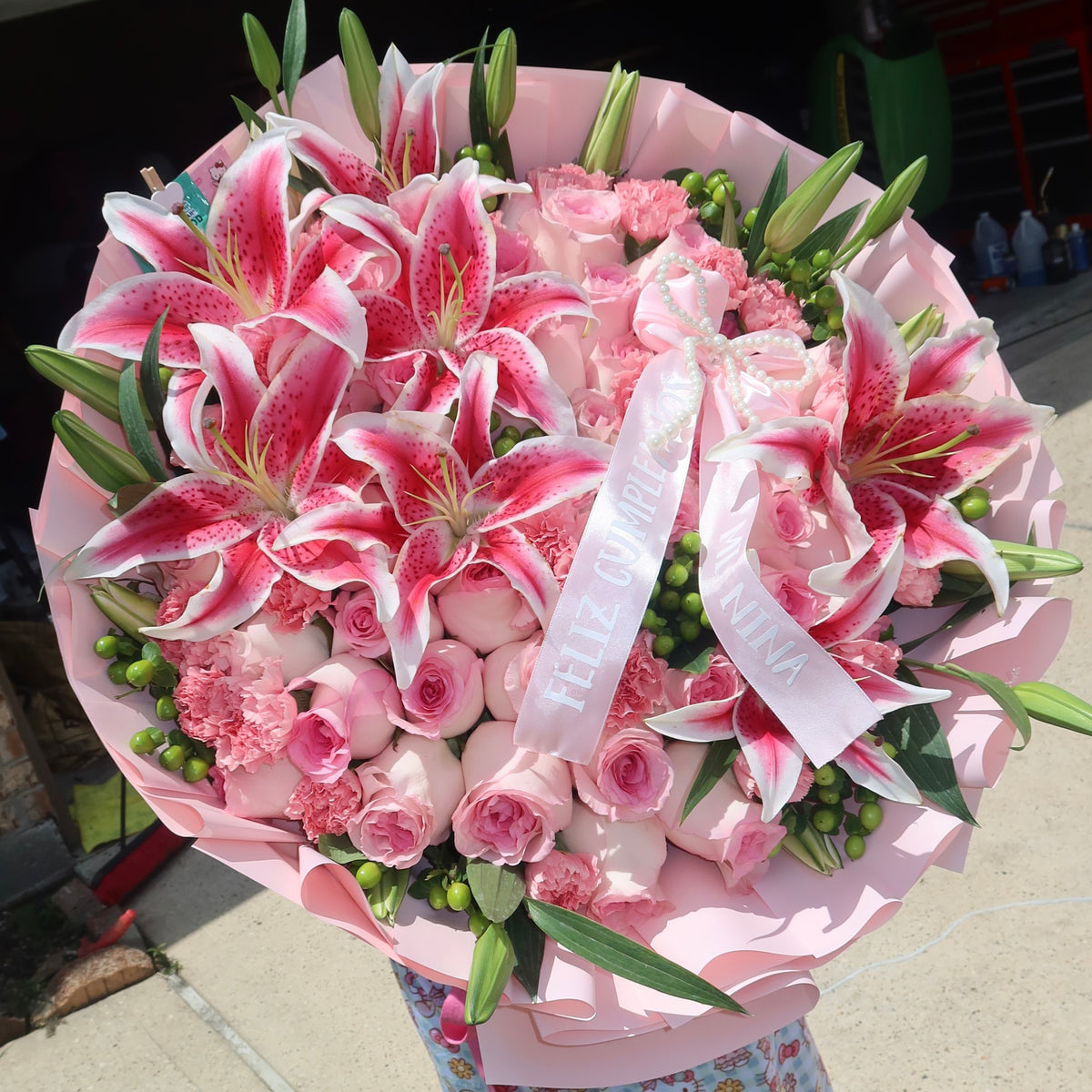 Surprise of lilies